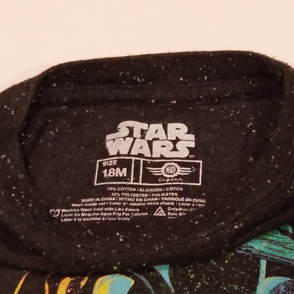 18m star wars Christmas sweater and tshirt - Picture 3 of 8